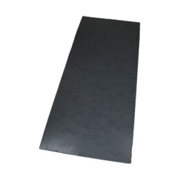 Reinforced gasket paper, thickness 1,50 mm, dimensions sheet 195 x 475 mm