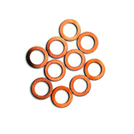 Koperen sluitringen M14 100 stuks (14 x 20 x 1,50 mm) PRO-SERIES
