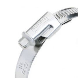 Hose clamps / Worm-Drive Clips (W2), width 9 mm, 10-16 mm, DIN 3017 (10 pcs)