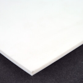 Teflon Puro (PFTE), thickness 1.00 mm, sheet dimensions 1200 x 1200 mm
