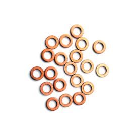 Copper washers M5 (5 x 9 x 1.50 mm) PRO-SERIES